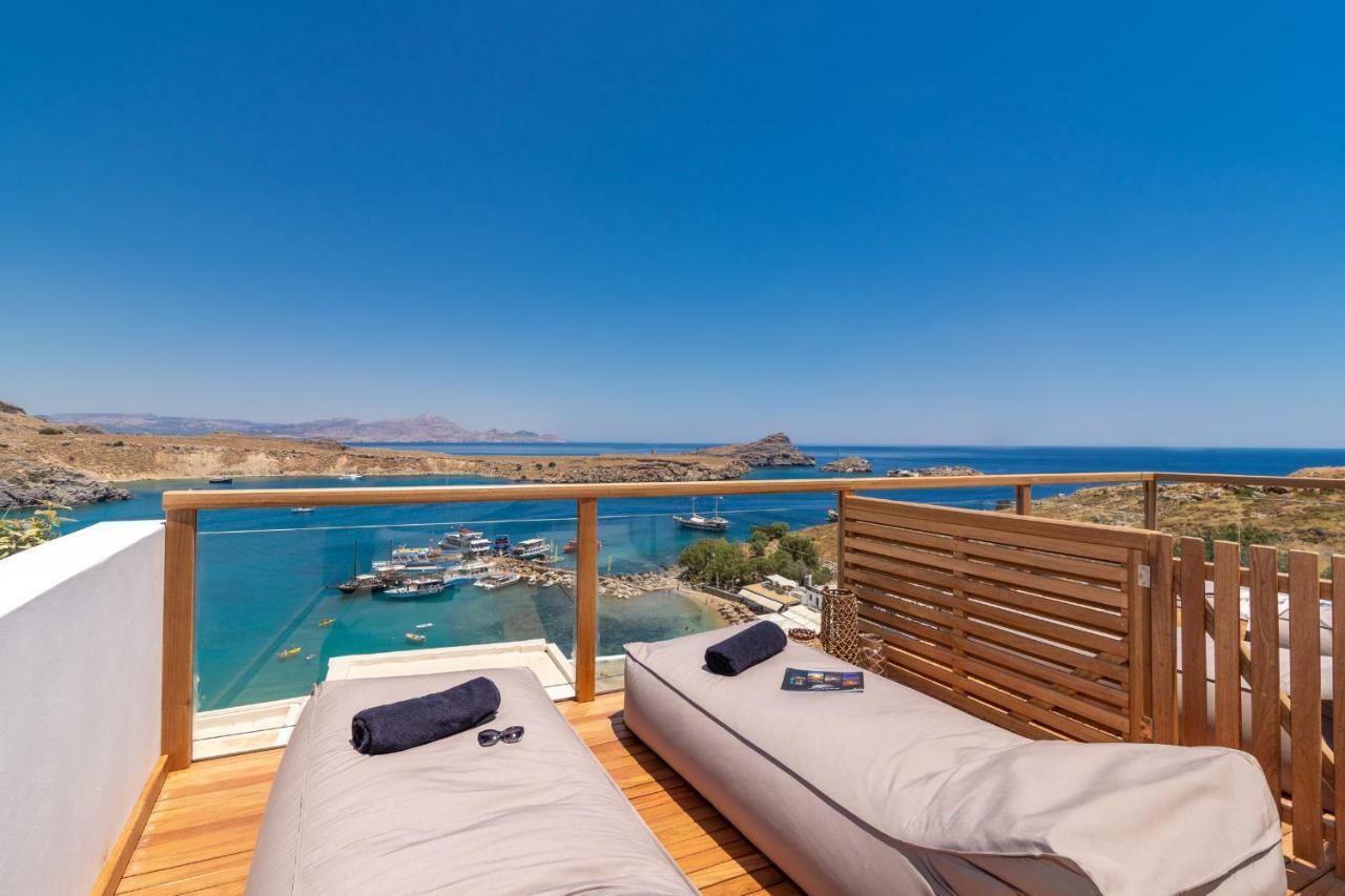 Lindian Ethos Villa Lindos  Luaran gambar
