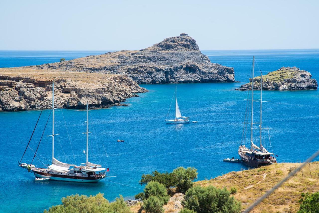 Lindian Ethos Villa Lindos  Luaran gambar