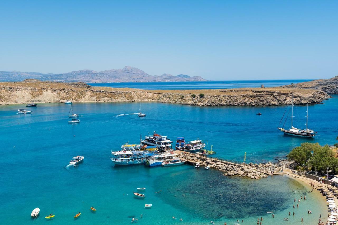 Lindian Ethos Villa Lindos  Luaran gambar