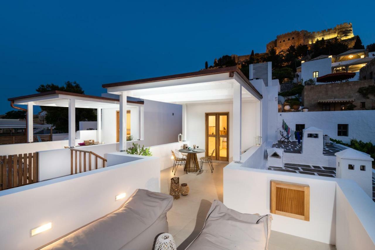 Lindian Ethos Villa Lindos  Luaran gambar