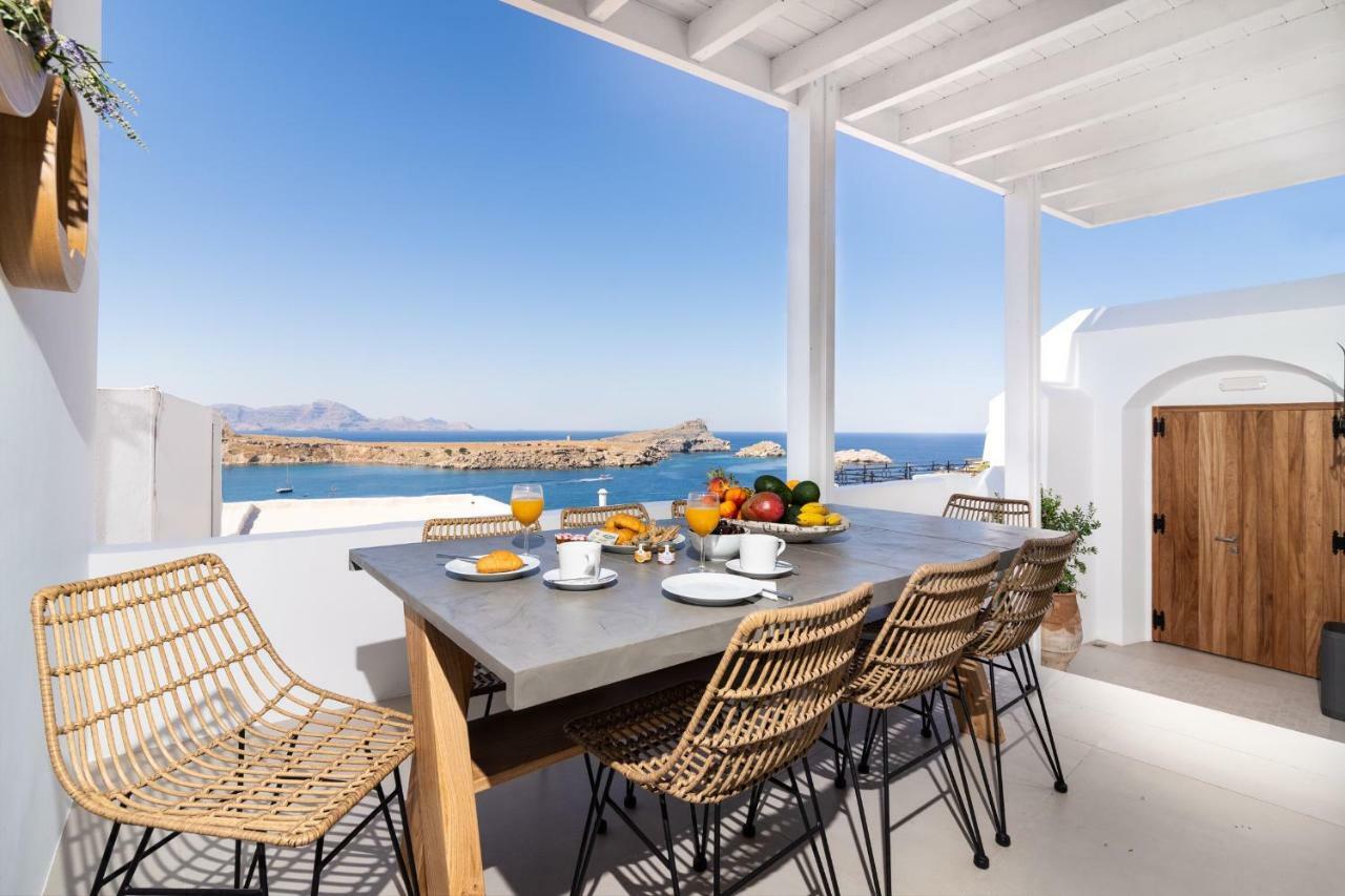 Lindian Ethos Villa Lindos  Luaran gambar